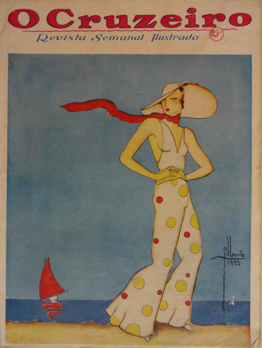 O CRUZEIRO magazine side cover 14 May 1932