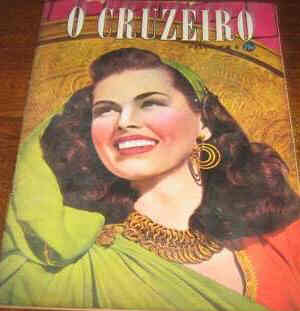 O CRUZEIRO magazine side cover 23 March 1946