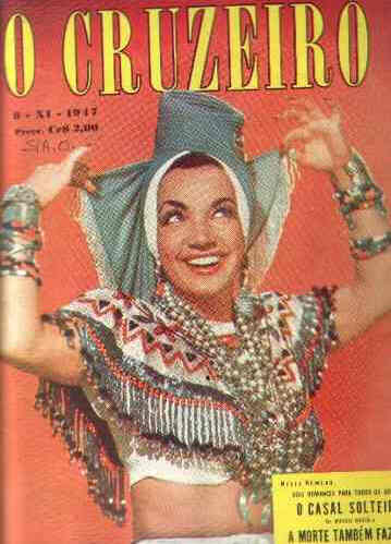 O CRUZEIRO magazine side cover 8 November 1947
