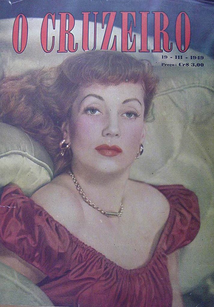 O CRUZEIRO magazine side cover 19 March 1949