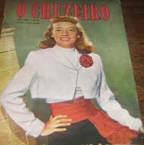 O CRUZEIRO magazine side cover 26 March 1949