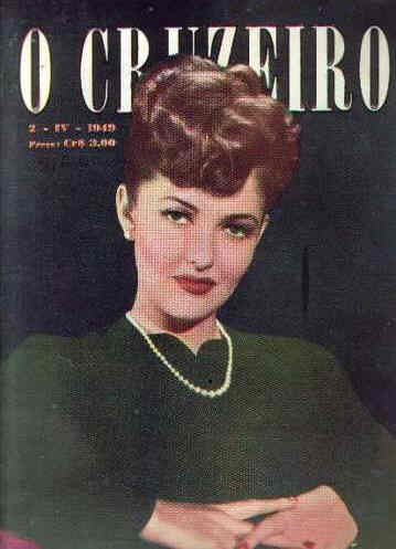 O CRUZEIRO magazine side cover 2 April 1949