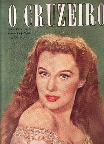 O CRUZEIRO magazine side cover 23 April 1949