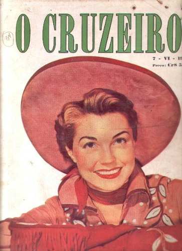 O CRUZEIRO magazine side cover 7 June 1952