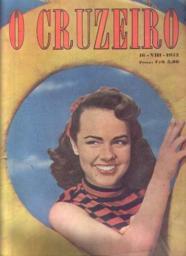 O CRUZEIRO magazine side cover 16 August 1952