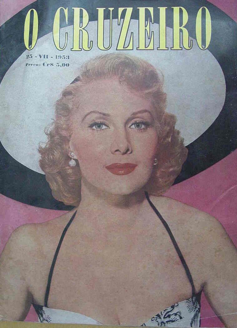 O CRUZEIRO magazine side cover 25 July 1953