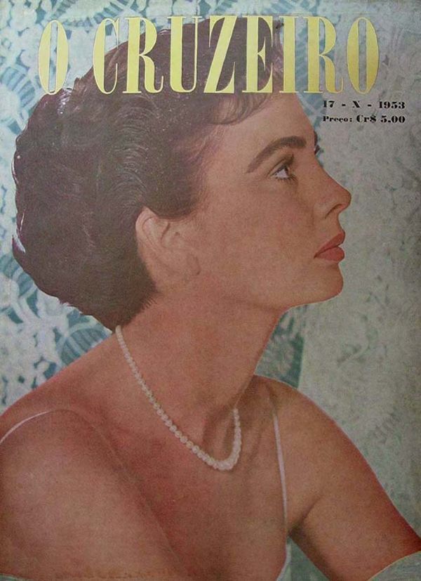 O CRUZEIRO magazine side cover 17 October 1953