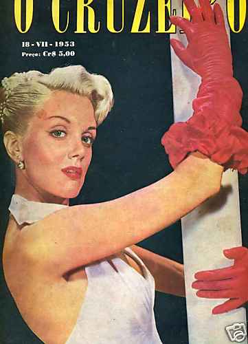 O CRUZEIRO magazine side cover December 1953