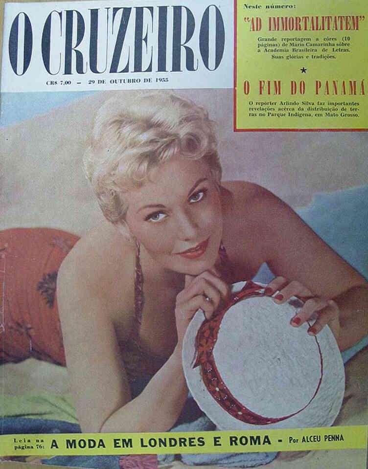 O CRUZEIRO magazine side cover 29 October 1955