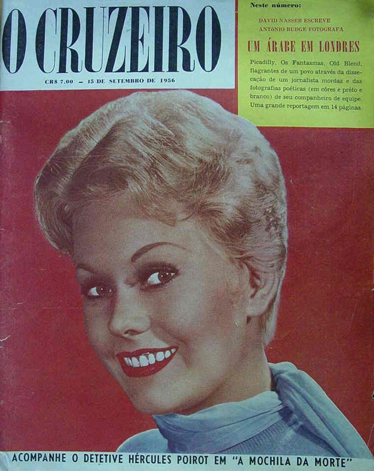 O CRUZEIRO magazine side cover 15 September 1956