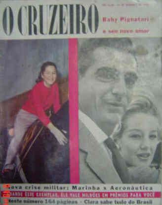 O CRUZEIRO magazine side cover 13 September 1958