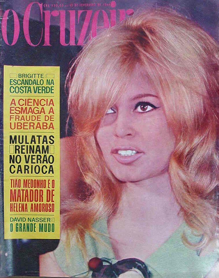 O CRUZEIRO magazine side cover 15 February 1964