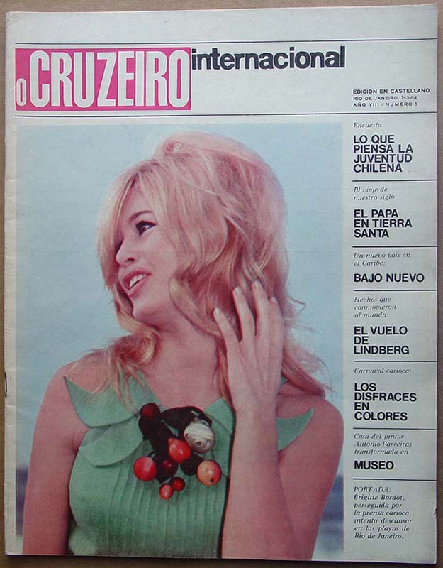 O CRUZEIRO magazine side cover 1 March 1964