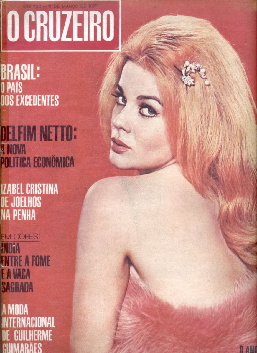O CRUZEIRO magazine side cover 11 March 1967