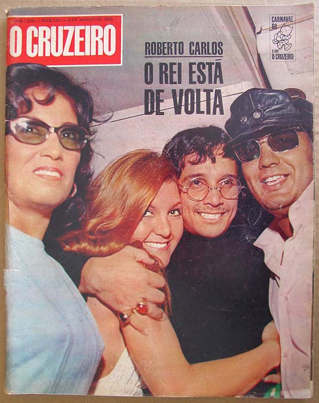 O CRUZEIRO magazine side cover 2 March 1968