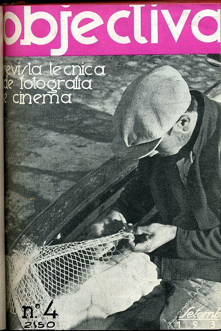 OBJECTIVA magazine side cover September 1937