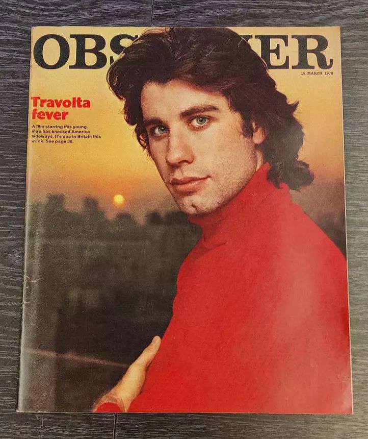 OBSERVER MAGAZINE magazine side cover 19 March 1978