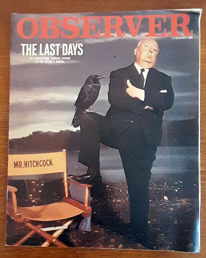 OBSERVER MAGAZINE magazine side cover 8 August 1982