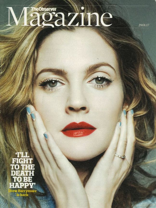 OBSERVER MAGAZINE magazine side cover 29 January 2017