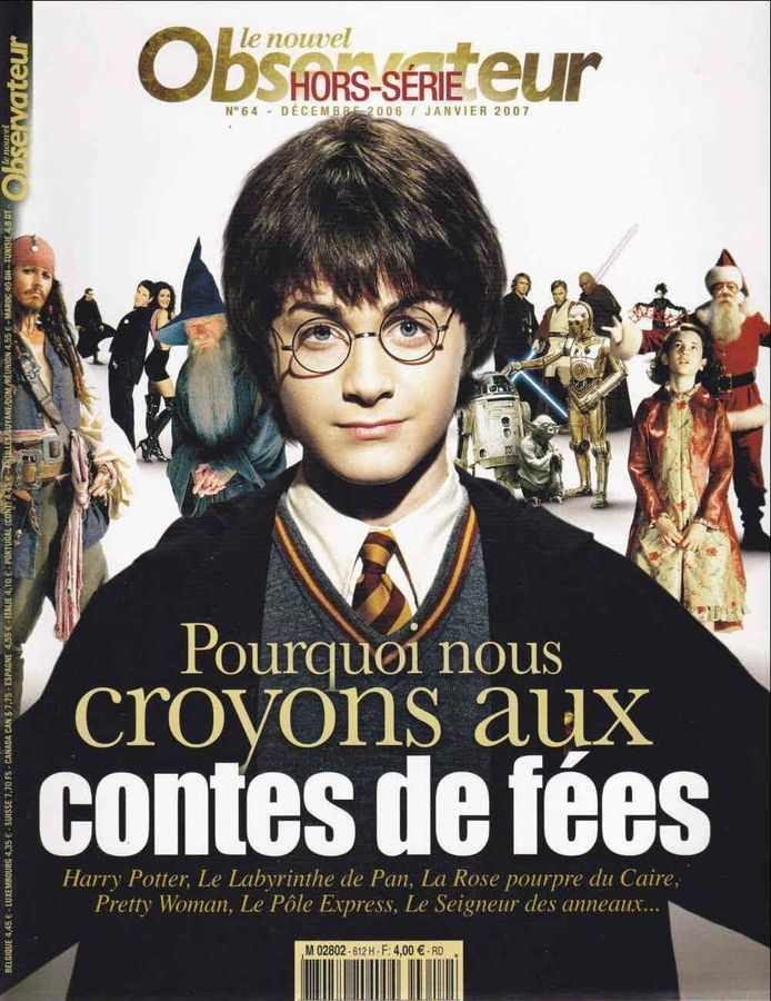 NOUVEL OBSERVATEUR | LE magazine side cover Special # 64 - Dec.'06/January 2007