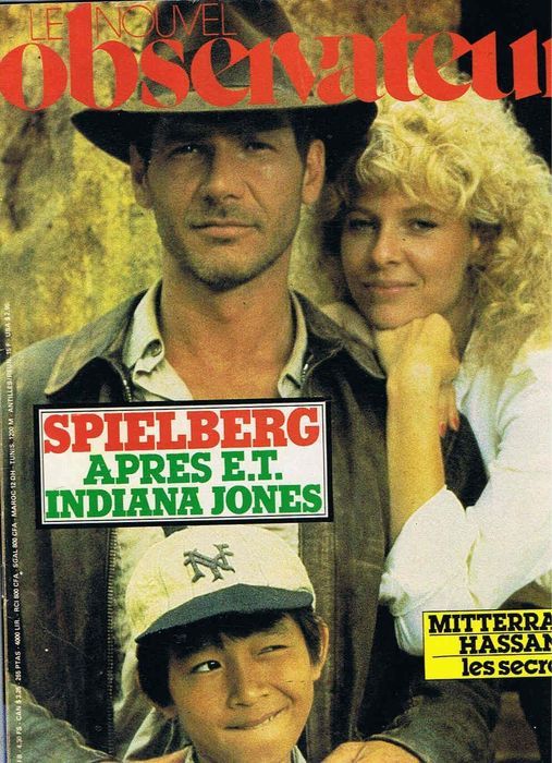 NOUVEL OBSERVATEUR | LE magazine side cover Issue 1035  1984