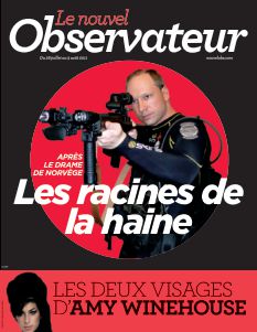 NOUVEL OBSERVATEUR | LE magazine side cover Issue 2438 28 July 2011
