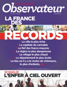 NOUVEL OBSERVATEUR | LE magazine side cover Issue 2439 4 August 2011