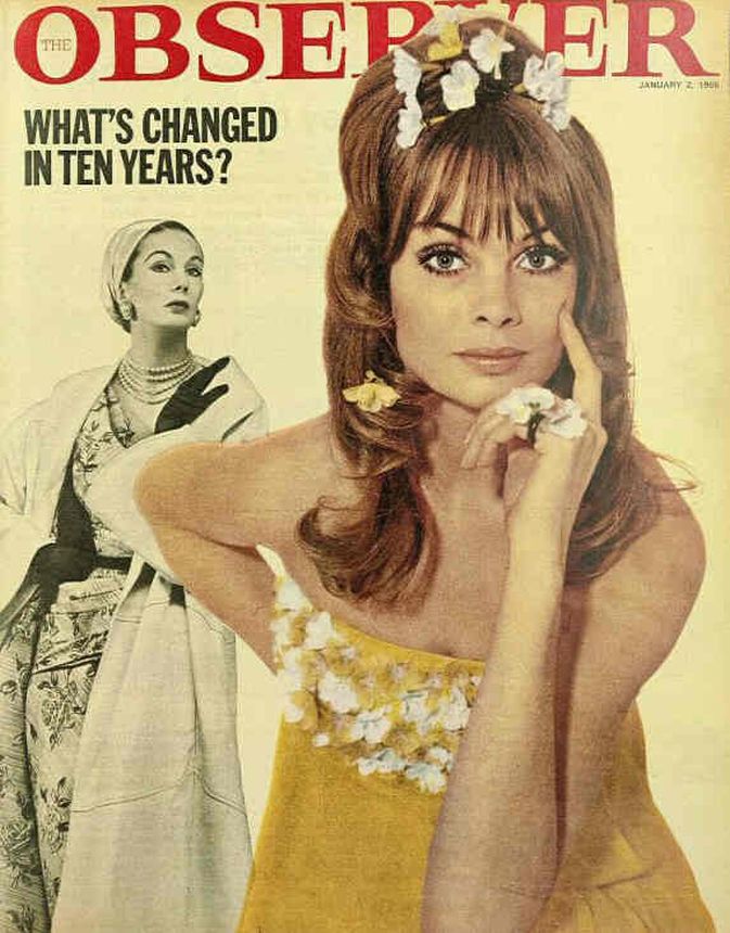 OBSERVER MAGAZINE magazine side cover 2 January 1966