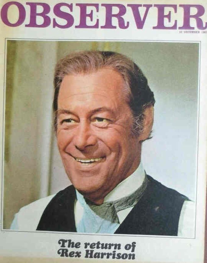 OBSERVER MAGAZINE magazine side cover 10 December 1967