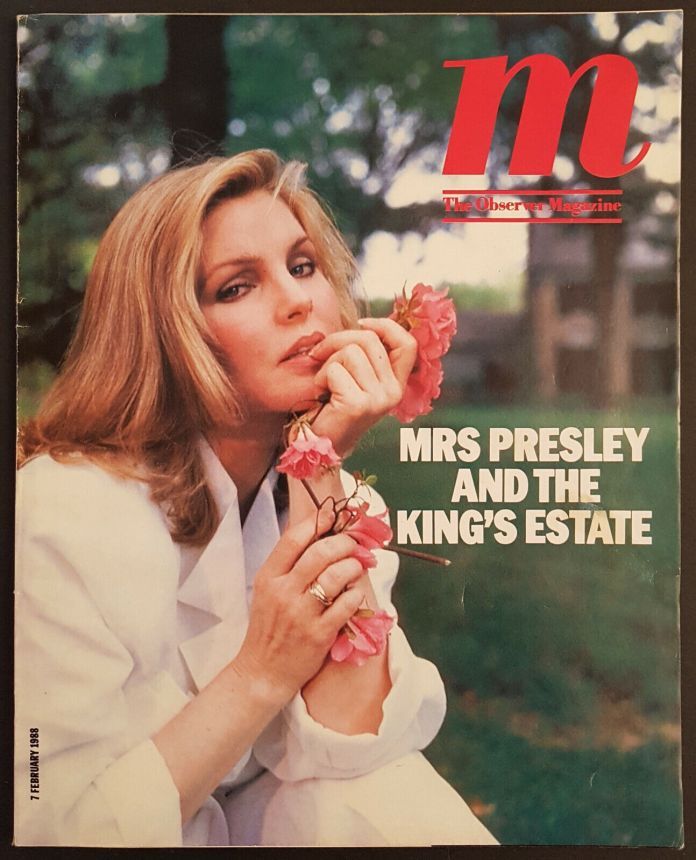 OBSERVER MAGAZINE magazine side cover 7 February 1988