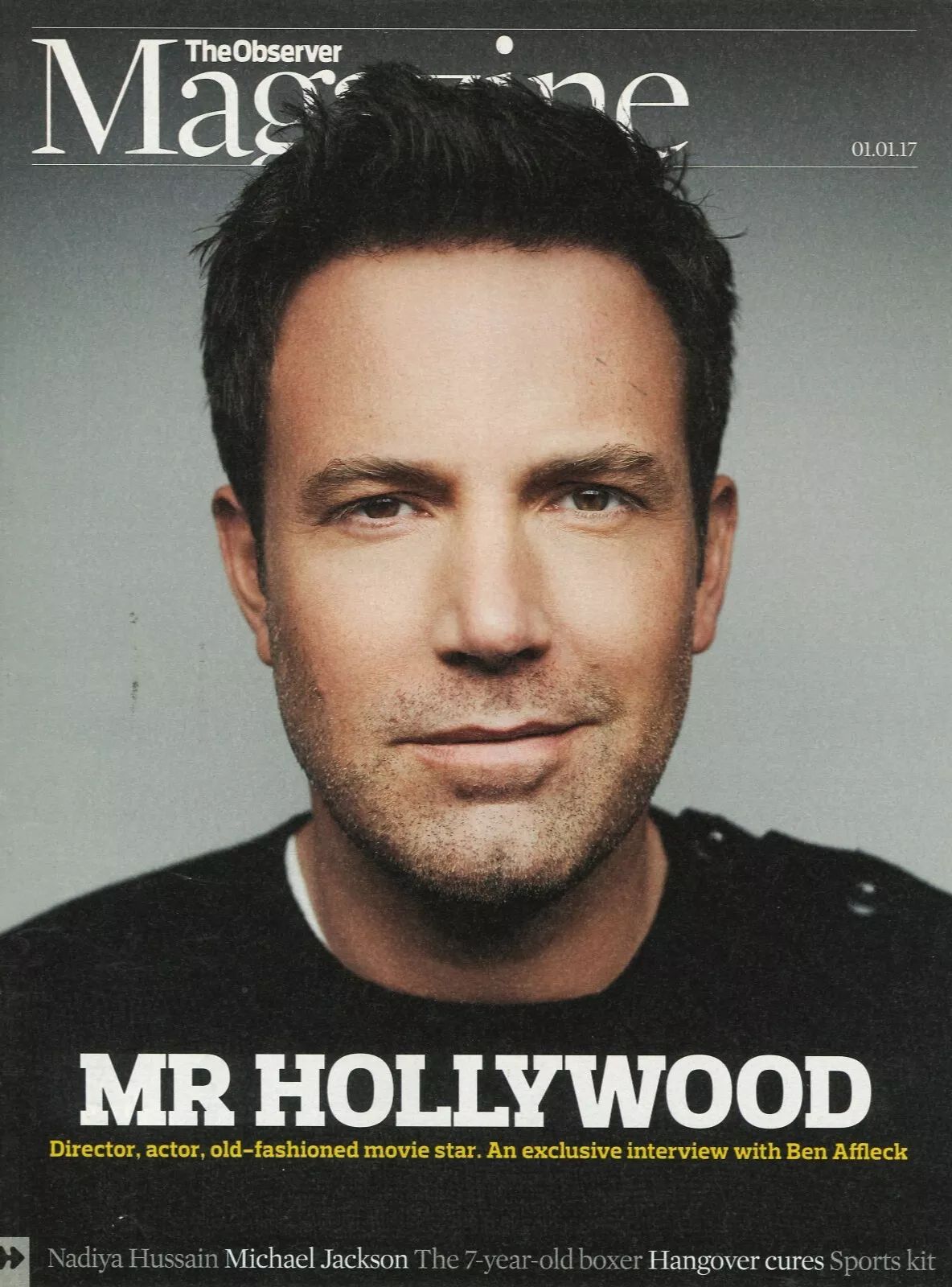 OBSERVER MAGAZINE magazine side cover 1 January 2017