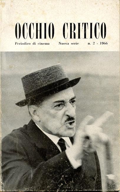 OCCHIO CRITICO magazine side cover Issue 2  1966