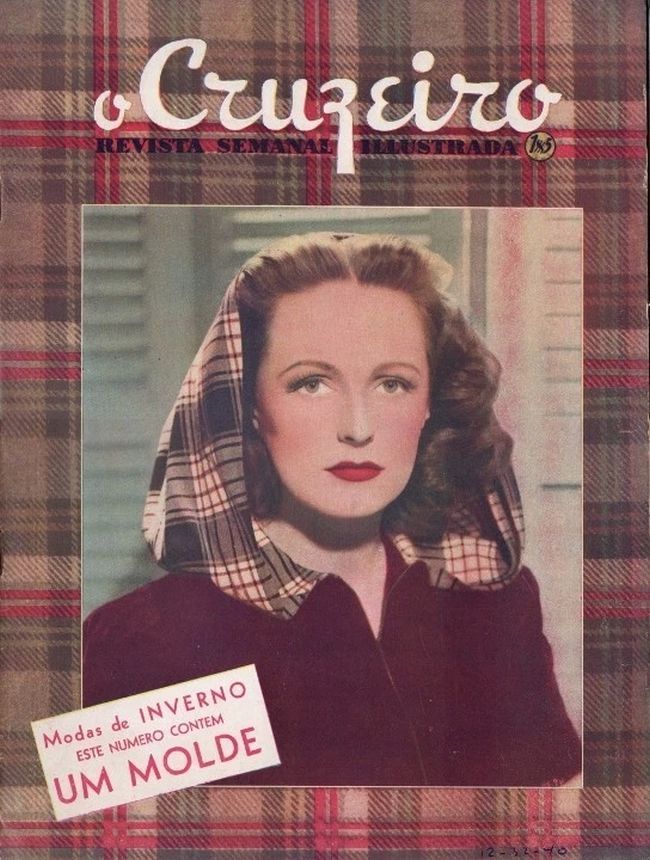 O CRUZEIRO magazine side cover 7 April 1940