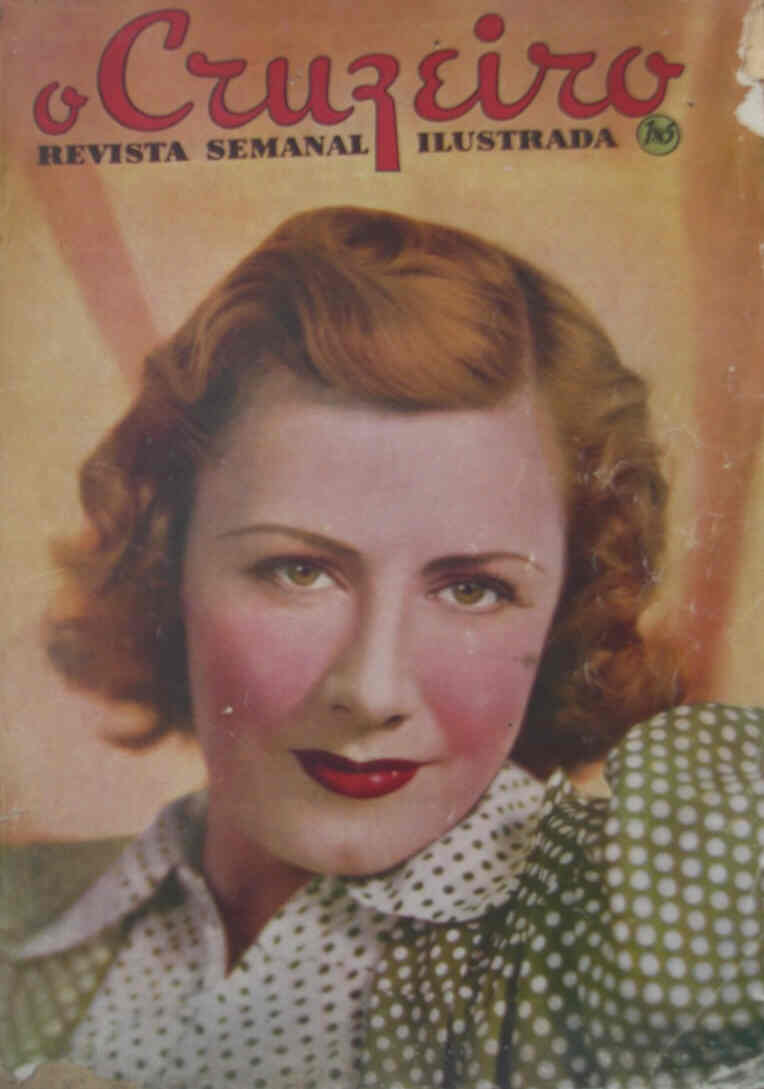 O CRUZEIRO magazine side cover 26 April 1942