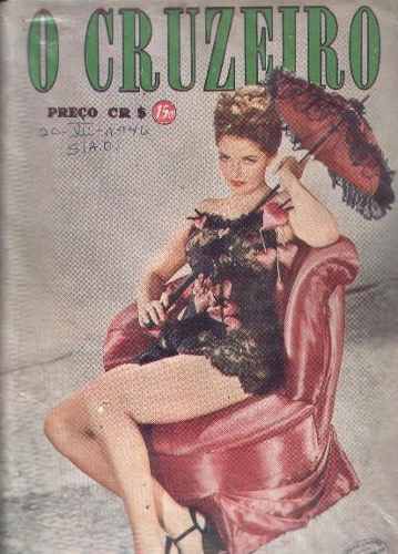 O CRUZEIRO magazine side cover 20 July 1946