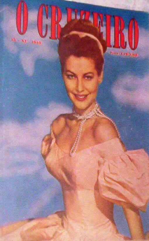 O CRUZEIRO magazine side cover 13 November 1948
