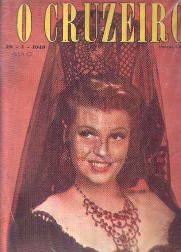 O CRUZEIRO magazine side cover 29 January 1949