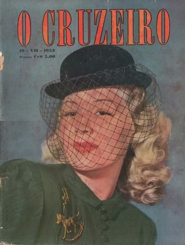 O CRUZEIRO magazine side cover 19 July 1952