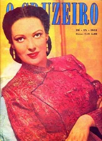 O CRUZEIRO magazine side cover 20 September 1952