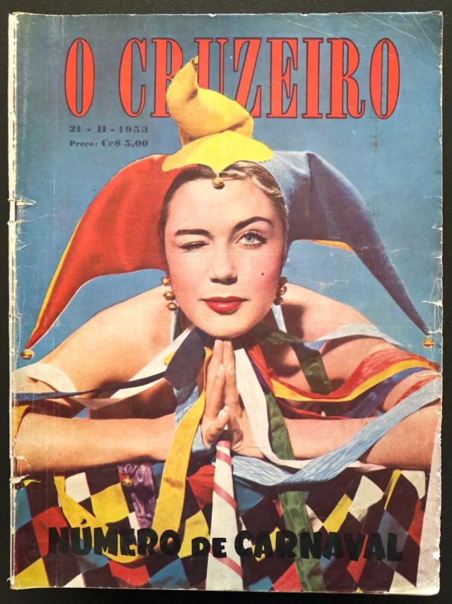 O CRUZEIRO magazine side cover 21 November 1953