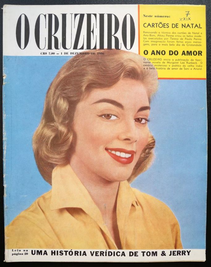 O CRUZEIRO magazine side cover 1 December 1956