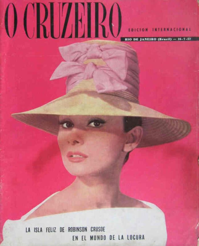 O CRUZEIRO magazine side cover 16 July 1957