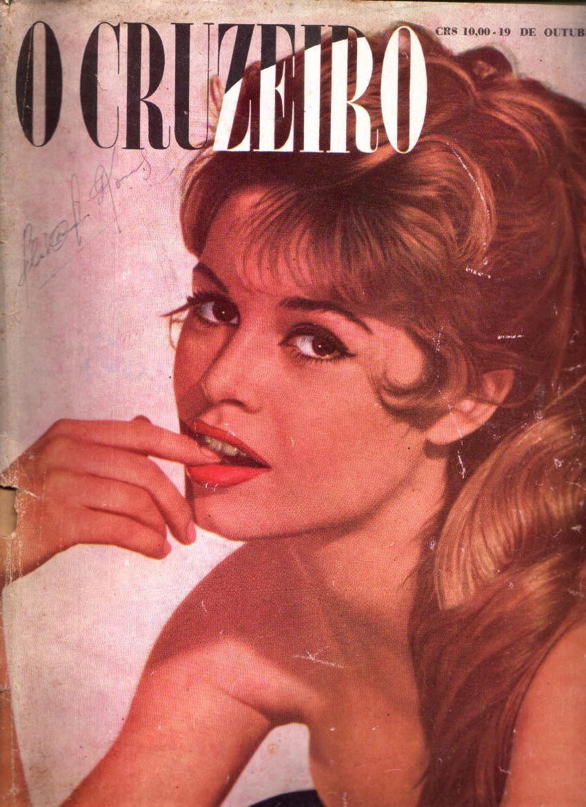 O CRUZEIRO magazine side cover 19 October 1957