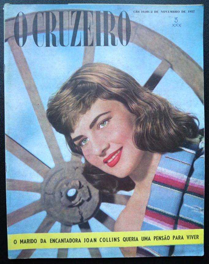 O CRUZEIRO magazine side cover 2 November 1957