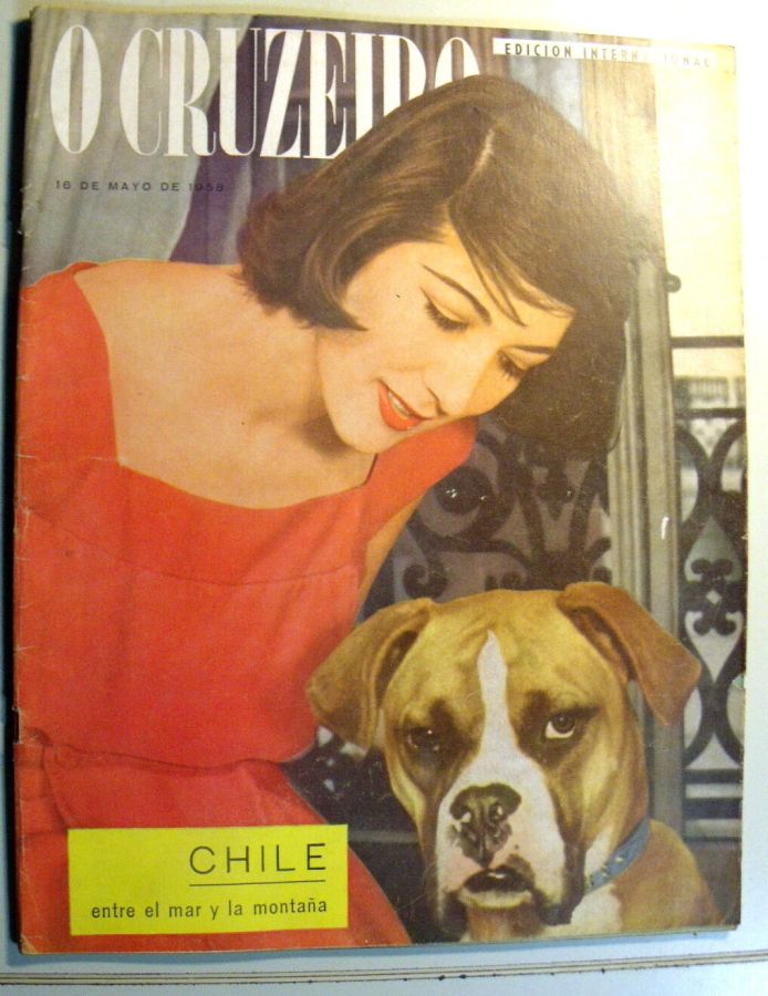 O CRUZEIRO magazine side cover 10 May 1958
