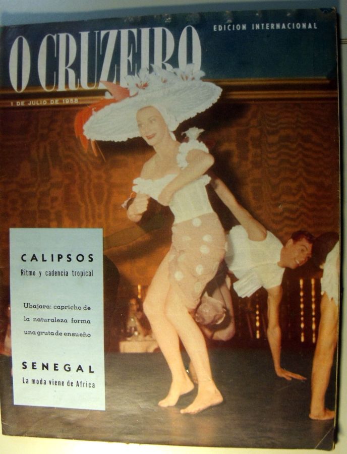 O CRUZEIRO magazine side cover 1 July 1958