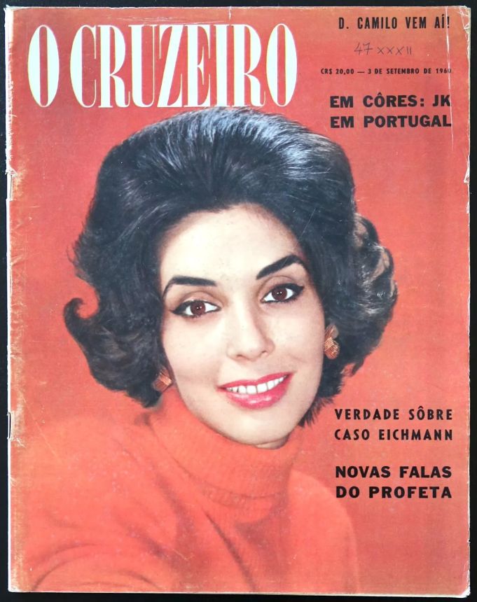 O CRUZEIRO magazine side cover 3 September 1960
