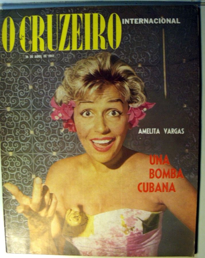 O CRUZEIRO magazine side cover 16 April 1961