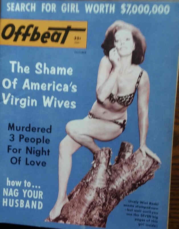 OFFBEAT magazine side cover  October 1965