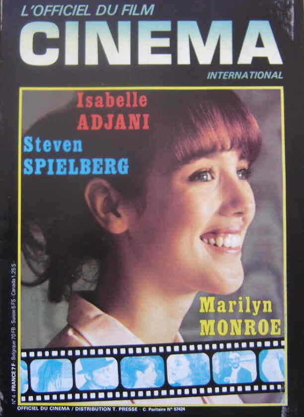 OFFICIEL DU FILM CINEMA INTERNATIONAL magazine side cover Issue 4   1976